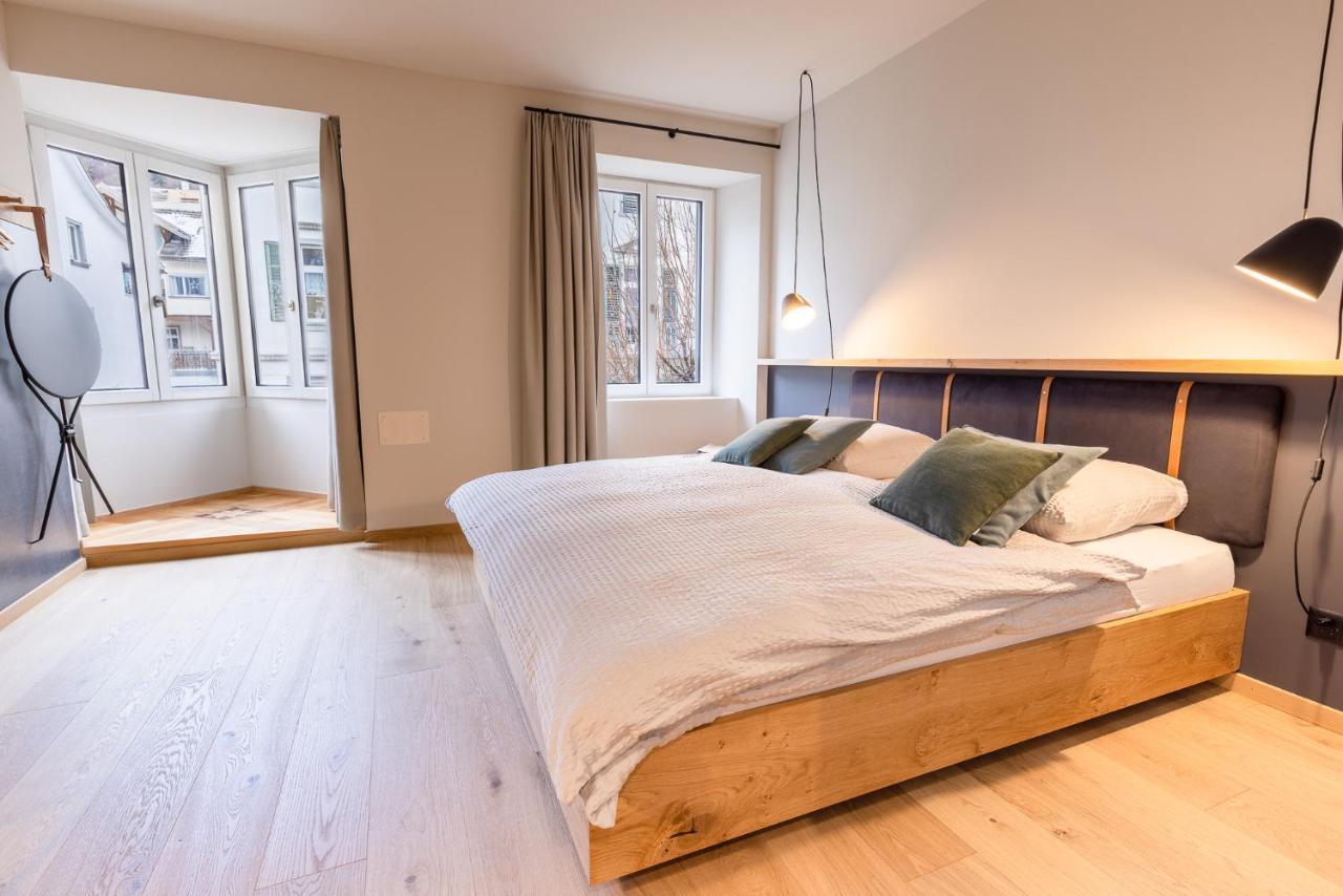Gyger Restaurant Confiserie B&B Thusis Eksteriør bilde