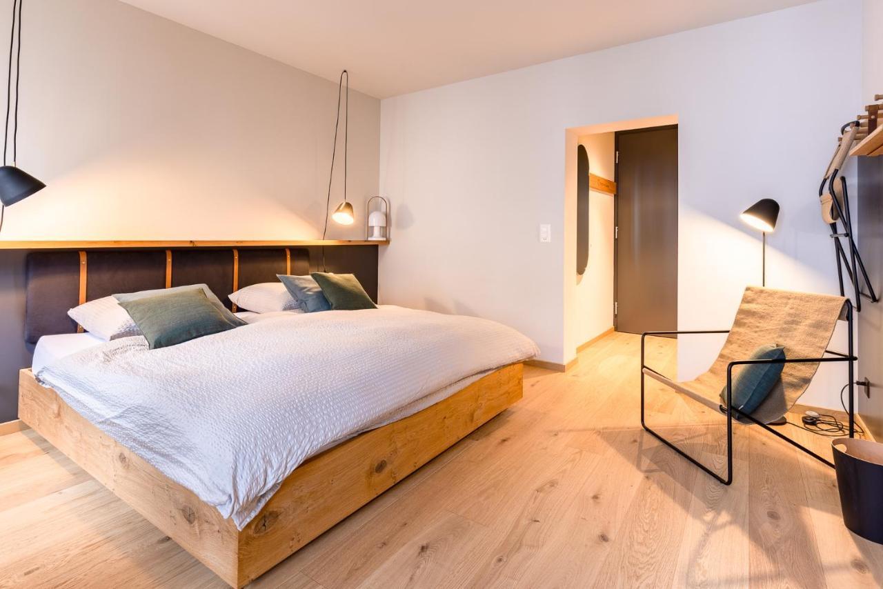 Gyger Restaurant Confiserie B&B Thusis Eksteriør bilde